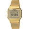 CASIO & VINTAGE: Casio Vintage A700WEMG - 9AEF Unisex Digital Watch – Gold - Tone Mesh BandWATCHESEcecile