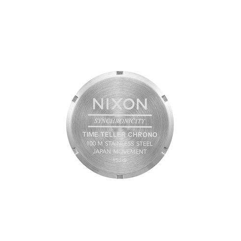 NIXONNixon Time Teller Chrono A972 - 5266 Men's Watch - Stainless Steel, Black DialWATCHESEcecile