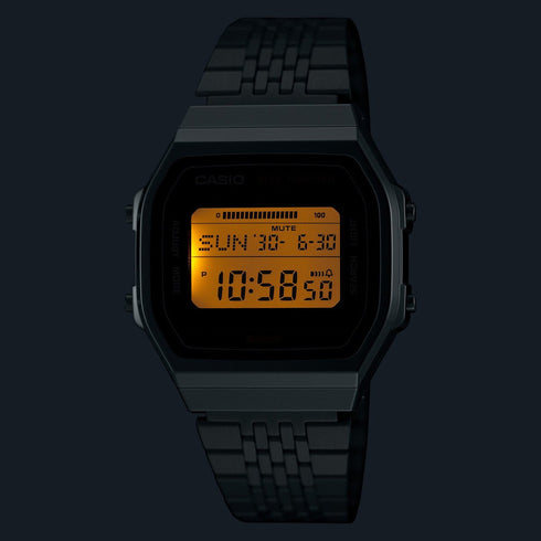 CASIO & VINTAGECasio Vintage Mod. Silver - Bluetooth® Smartphone Link W. Built - In Accelerometer Senses Body Movements + Steps CounterWATCHESEcecile