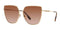 BURBERRYBurberry BE3143 110913 Women's Sunglasses - Light Gold Frame, Brown Gradient LensesEYEWEAREcecile