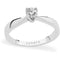 COMETEComete ANB2063 18kt White Gold Diamond Solitaire Ring – 0.11 ctJEWELRYEcecile