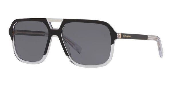 DOLCE & GABBANADolce & Gabbana DG 4354 501 - 81 B 58 Men's Sunglasses – Black Frame, Grey LensesEYEWEAREcecile