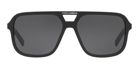 DOLCE & GABBANADolce & Gabbana DG4354 501/87 Unisex Sunglasses - Black Frame, Gray LensesEYEWEAREcecile