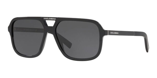 DOLCE & GABBANADolce & Gabbana DG4354 501/87 Unisex Sunglasses - Black Frame, Gray LensesEYEWEAREcecile