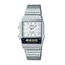 CASIO & VINTAGECasio AQ - 800E - 7AEF Men's Analog - Digital Watch - White Dial, Stainless Steel BraceletWATCHESEcecile