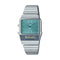 CASIO & VINTAGECasio AQ - 800EC - 2AEF Unisex Analog - Digital Watch – Stainless Steel Band, Blue Dial, Dual Time, Alarm, Water ResistantWATCHESEcecile