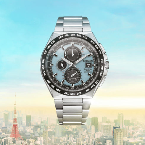 CITIZENCitizen AT8238 - 84M Eco - Drive Titanium Radio - Controlled Watch 43.5mmWATCHESEcecile