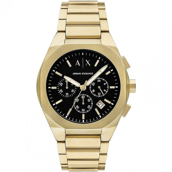 A|X ARMANI EXCHANGEArmani Exchange AX4180 Men's Chronograph Gold - Tone Stainless Steel WatchWATCHESEcecile