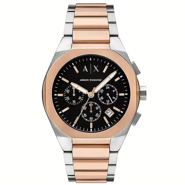 A|X ARMANI EXCHANGEArmani Exchange AX4181 Men's Chronograph Two - Tone Stainless Steel WatchWATCHESEcecile