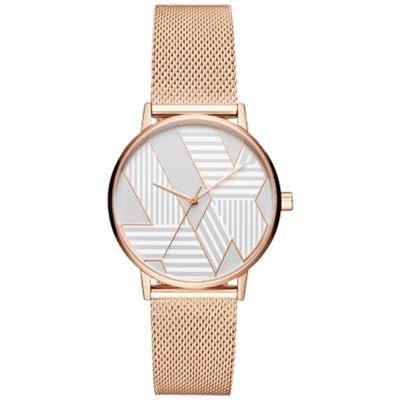 A|X ARMANI EXCHANGEArmani Exchange AX5550 Women's Lola Rose Gold - Tone Mesh WatchWATCHESEcecile