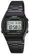 CASIO & VINTAGECasio B640WB - 1A Unisex Digital Watch - Black Stainless Steel Band, Retro DesignWATCHESEcecile