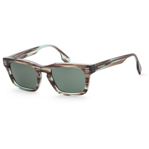 Burberry BE4403 4098/71 Men's Sunglasses - Tortoise Frame, Green Lenses