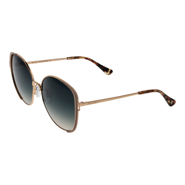 BULGETBulget BG3329 5901A Women's Sunglasses - Gold Metal Frame with Gradient Black LensesEYEWEAREcecile