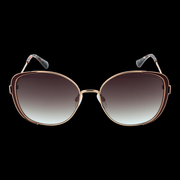 BULGETBulget BG3329 Women's Sunglasses - Gold Metal Frame with Gradient LensesEYEWEAREcecile