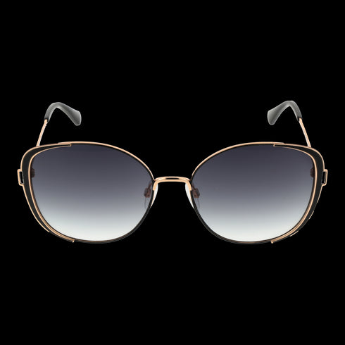 BULGETBulget BG3329 Women's Sunglasses - Gold Metal Frame with Gradient LensesEYEWEAREcecile