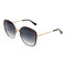 BULGETBulget BG3329 Women's Sunglasses - Gold Metal Frame with Gradient LensesEYEWEAREcecile