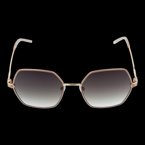BULGETBulget BG3339 Women's Sunglasses - Gold Metal Frame with Gradient LensesEYEWEAREcecile