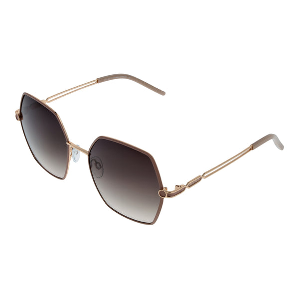 BULGETBulget BG3339 Women's Sunglasses - Gold Metal Frame with Gradient LensesEYEWEAREcecile