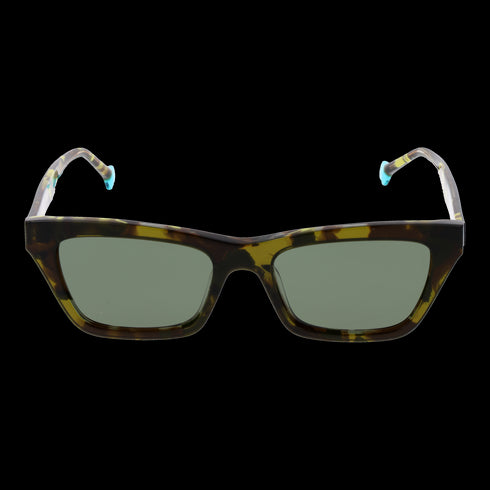 BULGETBulget BGY9004 50G21P Unisex Sunglasses - Green Frame, Green LensesEYEWEAREcecile