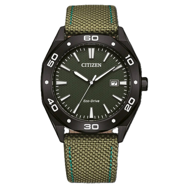 CITIZENCitizen BM7635 - 01X Active Sport Eco - Drive Green Dial Men's WatchWATCHESEcecile