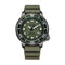 CITIZENCitizen BN0157 - 11X Men's Promaster Eco - Drive Dive Watch - 44mm Green Dial, Polyurethane StrapWATCHESEcecile
