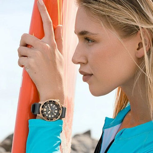 CITIZENCitizen Promaster BN0163 - 00H Dive Watch – Eco - Drive, Rose Gold - Tone, 44mmWATCHESEcecile