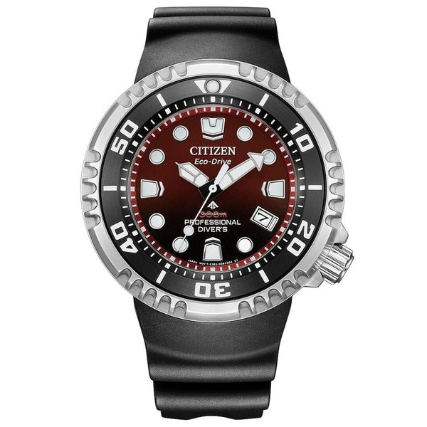 CITIZENCitizen Promaster BN1024 - 01Z Men's Red Gradient Dial Diver Watch – Eco - Drive, 46mm, 300M WRWATCHESEcecile