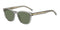 BOSSBOSS 1505/S KB7 - QT Men's Sunglasses - Transparent Grey Frame, Green LensesEYEWEAREcecile