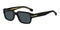 BOSSBOSS 1596/S 807 - A9 Men's Rectangular Sunglasses - Black Frame, Grey LensesEYEWEAREcecile