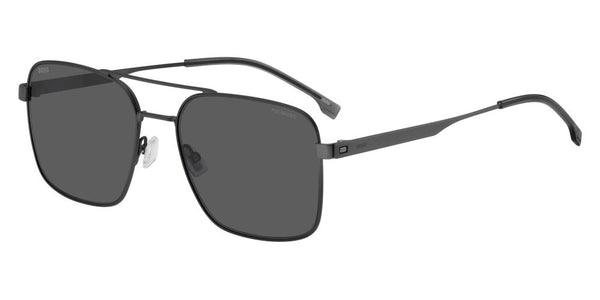 BOSSBOSS 1695/S SVK - M9 Men's Sunglasses - Dark Ruthenium Frame, Grey Polarized LensesEYEWEAREcecile