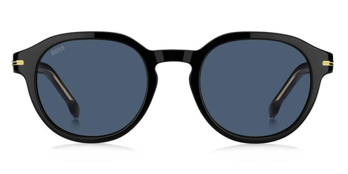 BOSSBOSS 1721/S 807 - KU Men's Sunglasses - Black Frame, Blue LensesEYEWEAREcecile