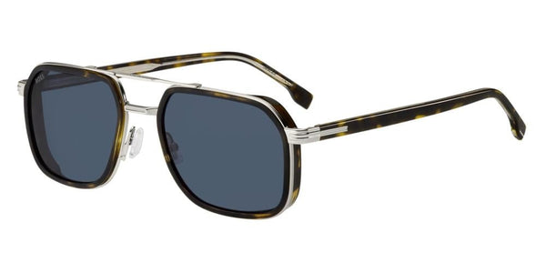 BOSSBOSS 1724/S 9G0 - KU Men's Sunglasses - Havana Palladium Frame, Blue LensesEYEWEAREcecile