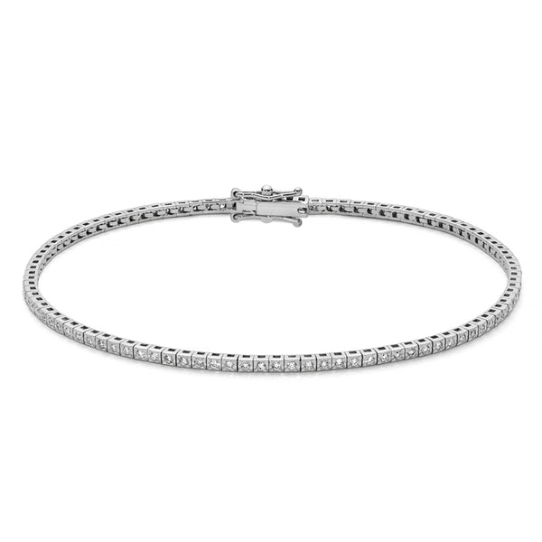 MILUNAMiluna BRD963 - 050G7 Women's Diamond Bracelet in 18K White GoldJEWELRYEcecile