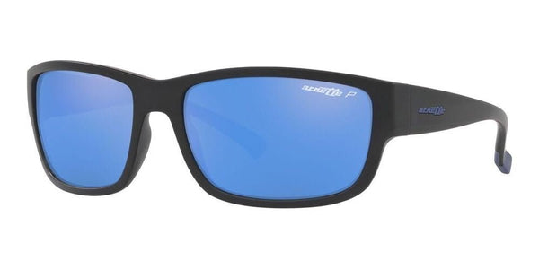 ARNETTEArnette Bushwick AN 4256 01/22 62 Unisex Sunglasses - Matte Black Frame, Blue Mirror LensesEYEWEAREcecile