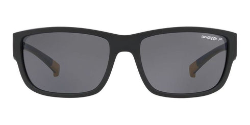 ARNETTEArnette Bushwick AN 4256 01/81 62 Unisex Sunglasses - Matte Black Frame, Polarized Dark Grey LensesEYEWEAREcecile