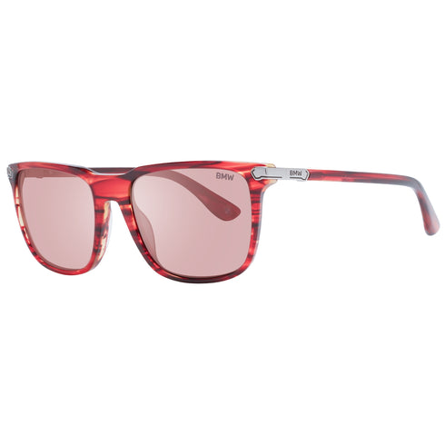 BMWBMW BW0037 68L 56 Men's Sunglasses - Red Frame, Mirrored Red LensesEYEWEAREcecile