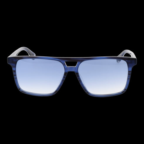 BMWBMW BW0038 5792W Men's Sunglasses - Striped Blue Frame, Gradient Blue LensesEYEWEAREcecile