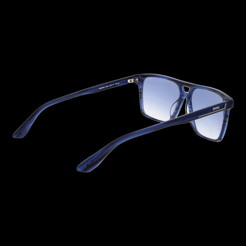 BMWBMW BW0038 5792W Men's Sunglasses - Striped Blue Frame, Gradient Blue LensesEYEWEAREcecile