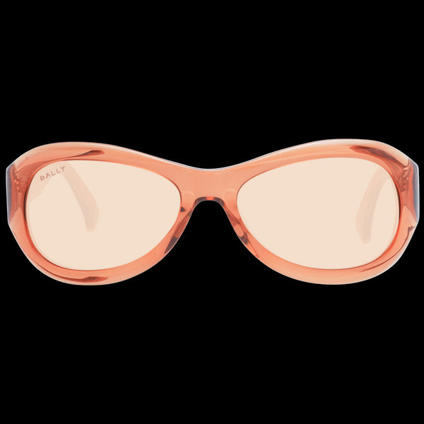 BALLYBally BY0113 5848E Unisex Oval Sunglasses - Brown Frame, Brown LensesEYEWEAREcecile