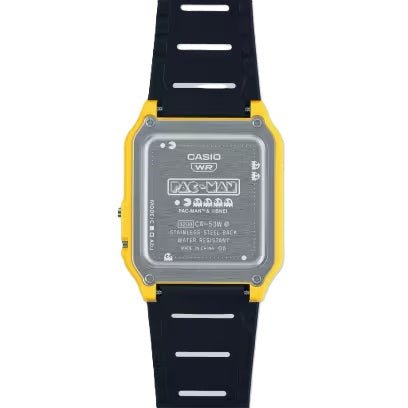 CASIO & VINTAGECasio Vintage CA - 53WPC - 1BER PAC - MAN Limited Edition Calculator Watch – Black Resin Strap, Yellow BezelWATCHESEcecile