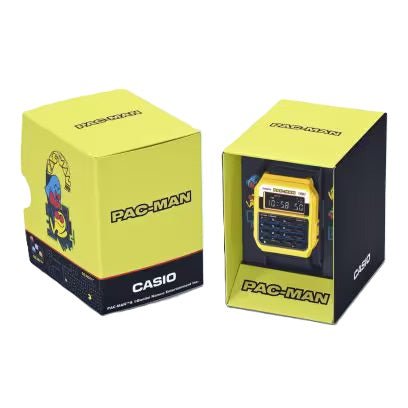 CASIO & VINTAGECasio Vintage CA - 53WPC - 1BER PAC - MAN Limited Edition Calculator Watch – Black Resin Strap, Yellow BezelWATCHESEcecile