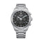 CITIZENCitizen Eco - Drive CA4600 - 89E Men's Chronograph Watch – Black Dial, Stainless Steel BraceletWATCHESEcecile