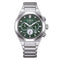 CITIZENCitizen CA4691 - 59X Men's Green Dial Chronograph Watch with Titanium Case & Sapphire CrystalWATCHESEcecile