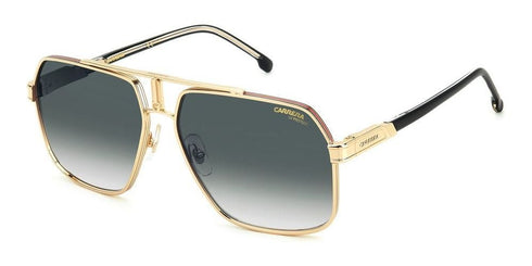 CARRERACarrera 1055/S W3J/9K 62 Men's Sunglasses - Gold/Striped Red Frame, Green Gradient LensesEYEWEAREcecile