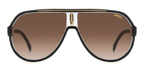 CARRERACarrera 1057/S 2M2/HA 64 Men's Sunglasses - Black/Gold Frame, Brown Gradient LensesEYEWEAREcecile