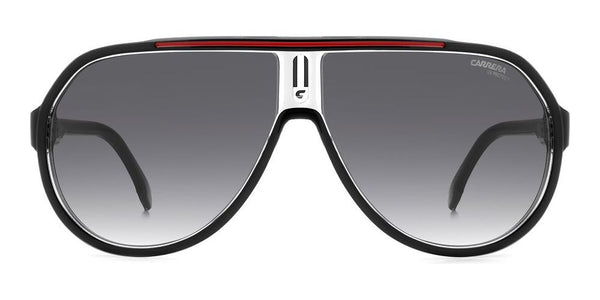 CARRERACarrera 1057/S OIT‑9O Pilot Sunglasses 64 mm – Black Red AcetateEYEWEAREcecile