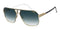 CARRERACarrera 1062/S 2M2 - 08 Unisex Sunglasses - Black/Gold Frame, Dark Blue Gradient LensesEYEWEAREcecile
