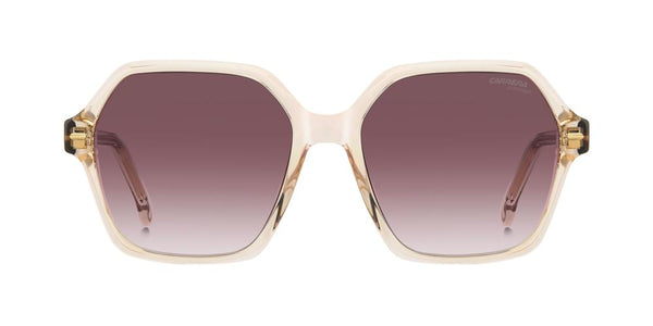 CARRERACarrera 3026/S HAM/3X Women's Sunglasses - Transparent Champagne Frame, Gradient Dark Pink LensesEYEWEAREcecile