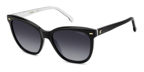 CARRERACarrera 3043/S 80S - 9O Women's Sunglasses - Black and White Frame, Grey Gradient LensesEYEWEAREcecile