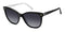 CARRERACarrera 3043/S 80S - 9O Women's Sunglasses - Black and White Frame, Grey Gradient LensesEYEWEAREcecile